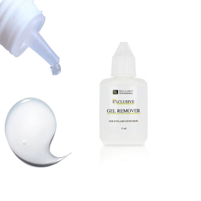 Odstraňovač lepidla Gel remover aróma jahoda 15ml
